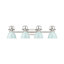 Ensemble de meuble-lavabo 4 lumières Brynnan-107150014-107150003