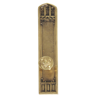 Renaissance Round Knob with Arch Rosette