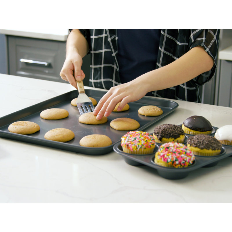 Elbee 8-Piece Nonstick Carbon Steel Space Saving Baking Set