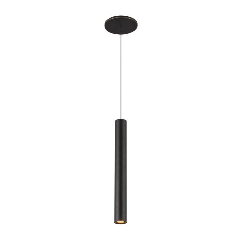 Luminaire suspendu simple à 1 lumière Mason, Bronze urbain