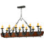 Rustic Lodge 15 - Light Chandelier