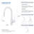 Luxe Pull Down Single Handle Kitchen Faucet with Accessories-92910501