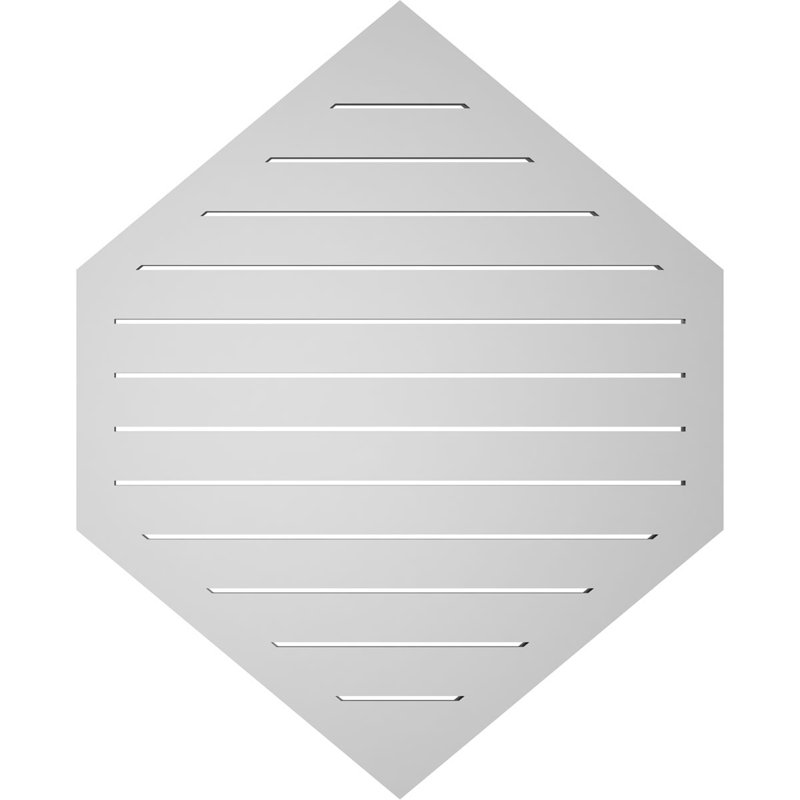 Pente verticale verticale en uréthane Signature, H 1,5 po x l 34 po x L 42 po