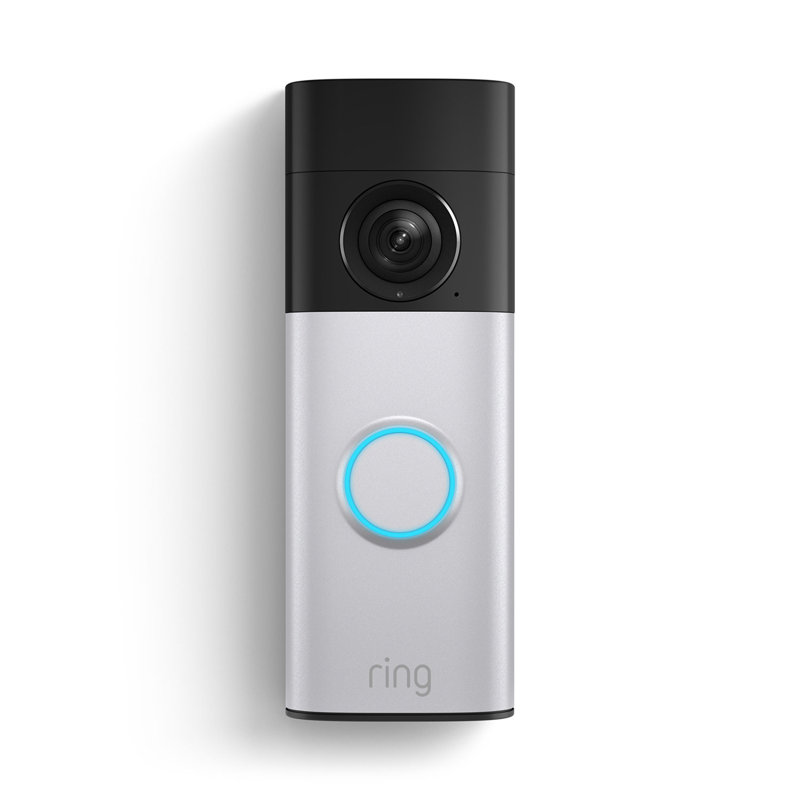 Ring Battery Doorbell Plus (2nd Gen) - Nickel Silver
