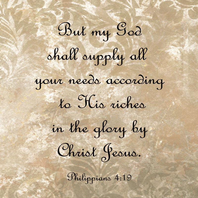 Glory By Christ - Wrapped Canvas Print, 91cm H x 91cm W x 3.8cm D