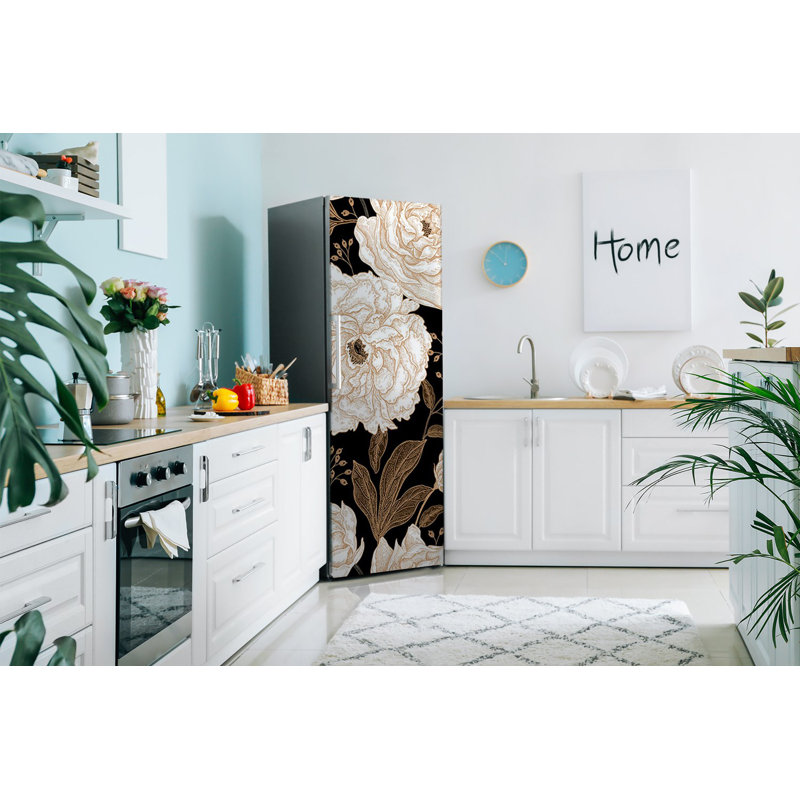 Plants & Flowers Non-Wall Damaging Door Decal