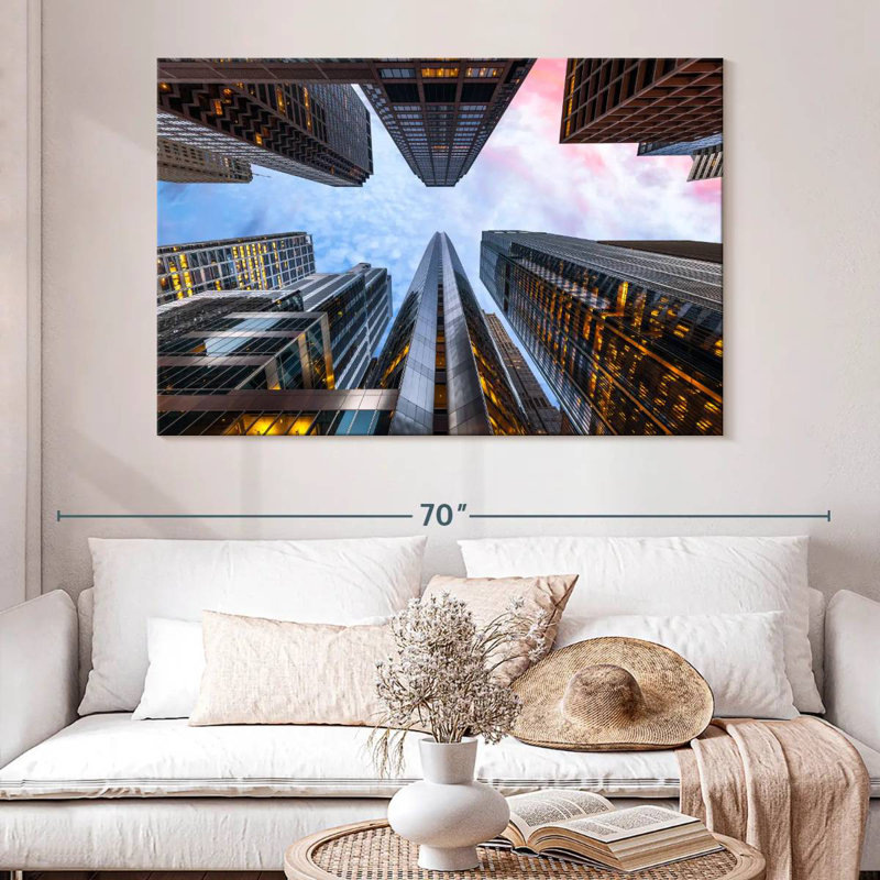 Lilie Chicago High Rises, 34" H x 51" W