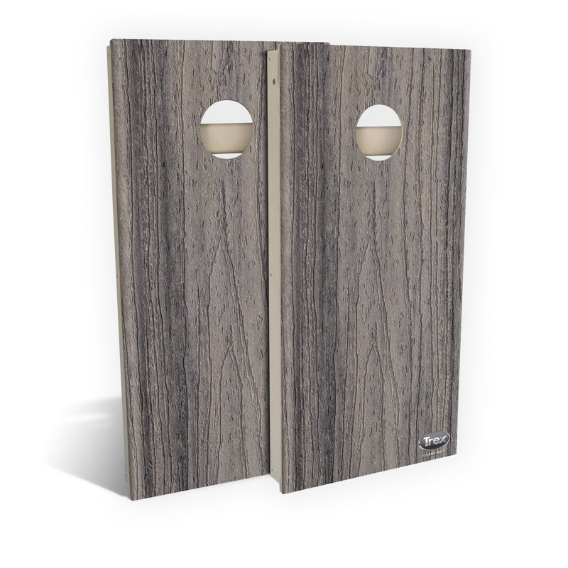 Ensemble de planche de cornhole Trex Transcend Comprend (2) planches (8) sacs et accessoires optionnels
