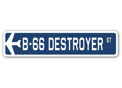 Plaque en aluminium Bloomfield B-66 Destroyer Air Force
