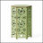 Outdoor Eliana Side Table Set, 2 PCS with Sunburst Cut-Out Design for Patio and Backyard Decor