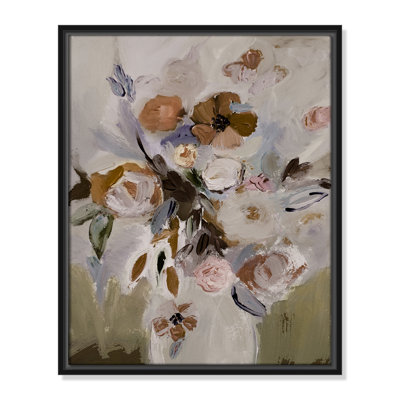 Vase d'émotion - reproduction de cadre flottant sur toile