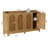57" Sideboard Buffet Cabinet with Adjustable Shelves-1364718736