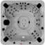 Spa standard pour 7 personnes à 56 jets avec système de son et cascade à DEL American Spas-100655344-100655343
