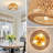 Rattan Semi Flush Mount-1348352667