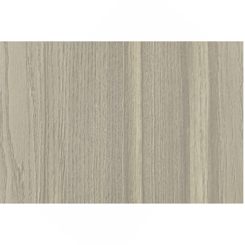 Dresser With Striped Panels & Minimalist Handles, Natural/White