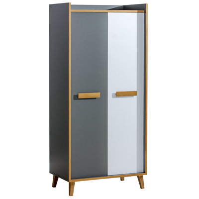 Wachapreague 2 Door Manufactured Wood Wardrobe