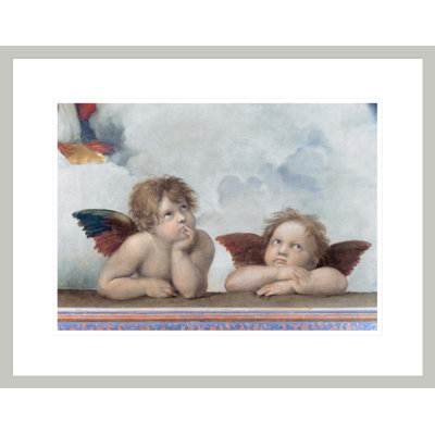 Putti de la Madone Sixtine par Raphael