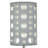30"H GREY/WHITE RETRO TABLE LAMP
