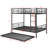 Metal Bunk Bed With Underbed Trundle-559389414-559389413