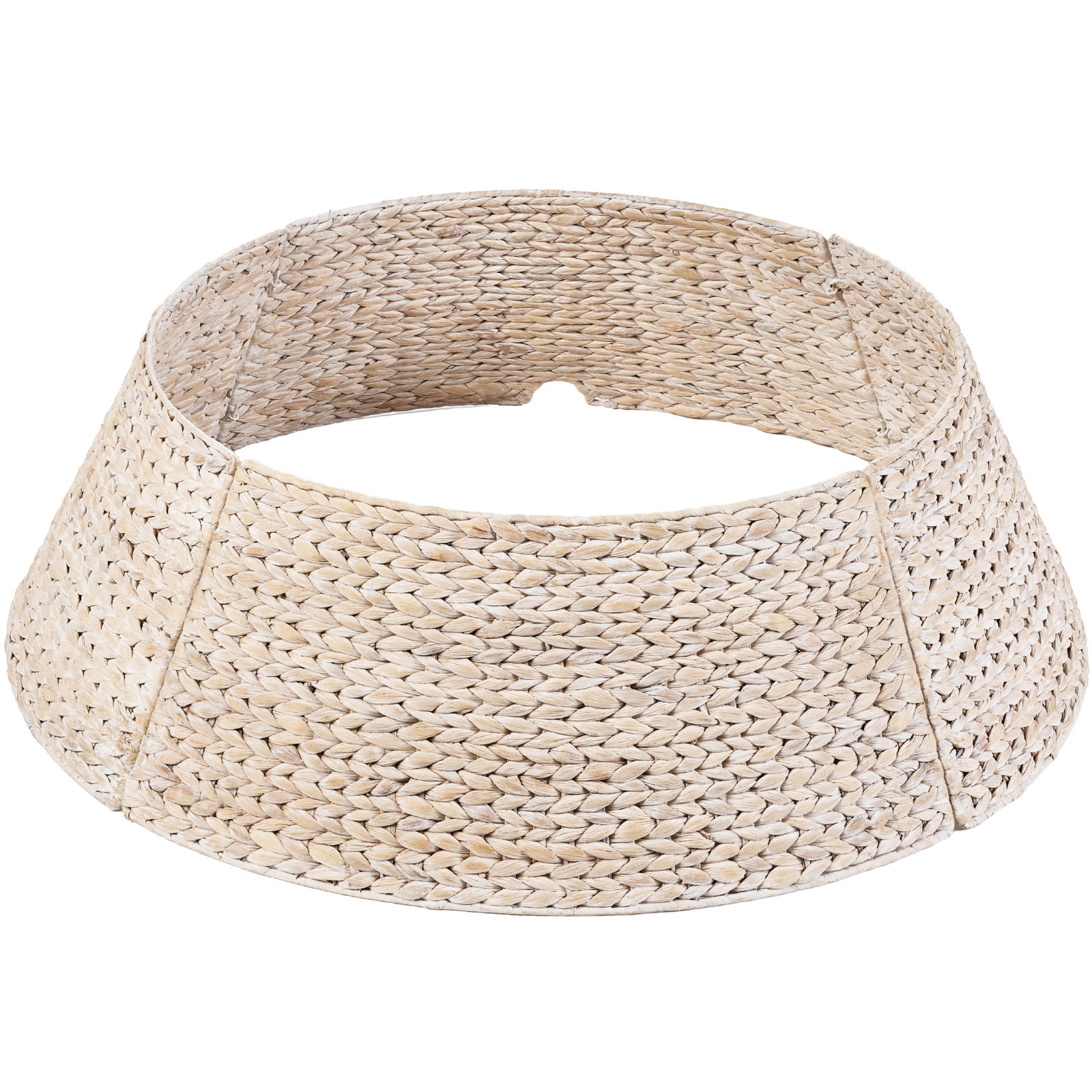 Woven Tree Collar, Beige, 11" H x 36" W