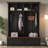 75.7"H Hall Tree with Open Storage,4-in-1 Hall Tree with Bench-1801479875