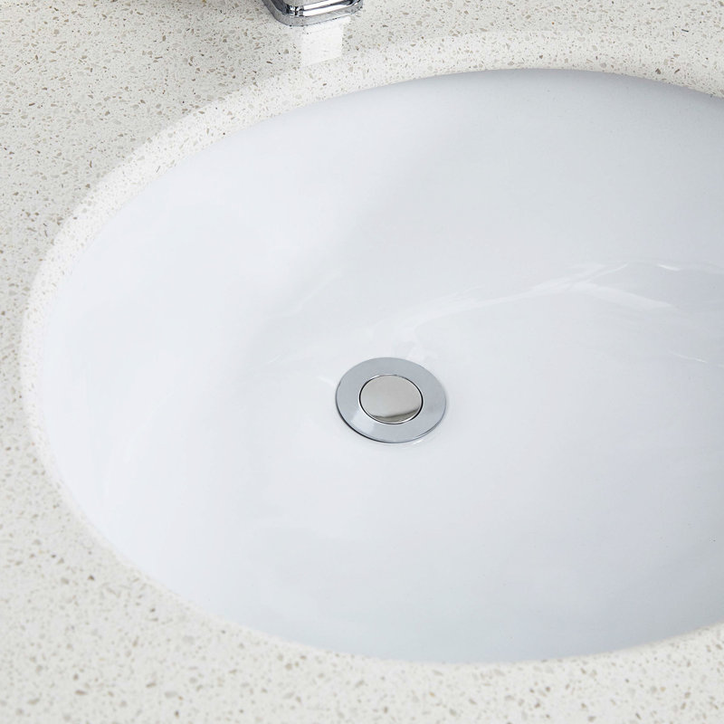 Lavabo de salle de bain rouille en céramique pour la décoration - ovale encastré, blanc, chauffant, teint, rayé avec trop-plein