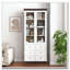 Armoire de rangement vitrée