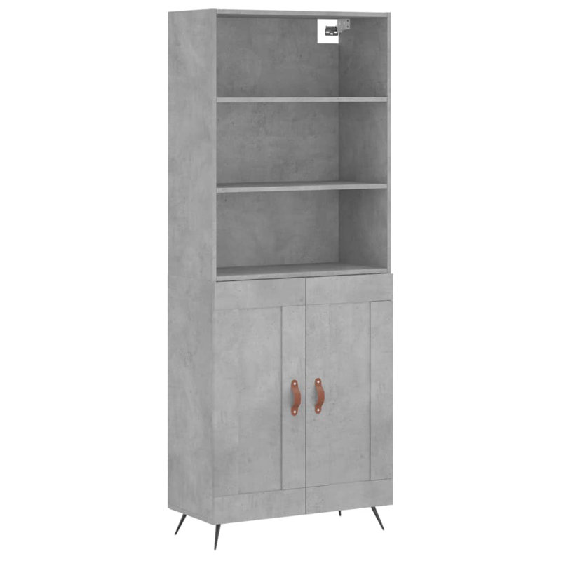 Hosking 69.5cm Sideboard, Concrete Grey