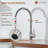 Stainless Steel Single Handle High-Arc Kitchen Faucet-71097874