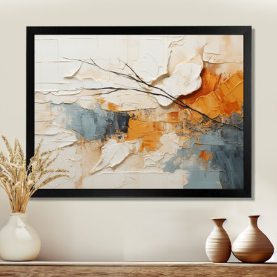 Minimalism Modern Scandinavian Serenity Canvas Painting Print