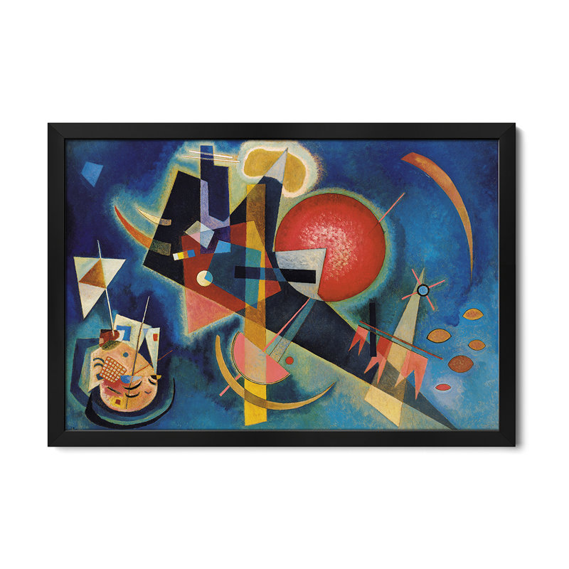 «Im Blau» par Wassily Kandinsky, H 16 po x l 24 po