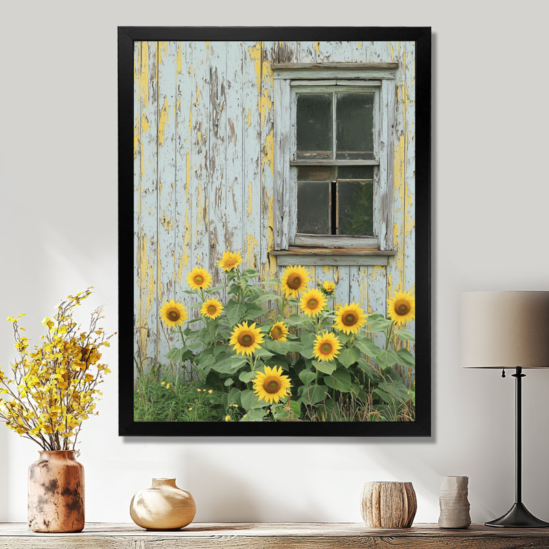 Gilstrap - Floral Canvas Prints, H 20 po x l 12 po, Reproduction encadrée d'une seule photo, Noir, noir, noir, noir