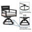 Mobilier d'extérieur en aluminium 5 pièces pour patio-841047508-841047514