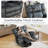 38.98" Wide Power Lift Massage Recliner With Heat, Cup Holders & Phone Stand-307447428