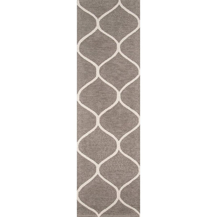 Wildon Home® Cayton Hand Tufted Wool Geometric Rug | Wayfair