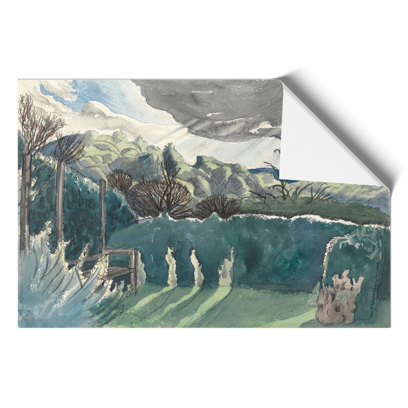 Landscape by Paul Nash - Frameless Print, 42cm H x 59cm W x 0.1cm D