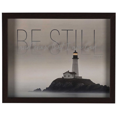 Framed Wall Art Be Still And Know