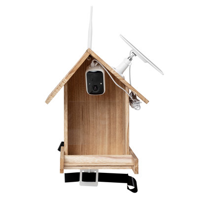 Smart Bird Feeder With Camera 1080P AI Identify Bird Species Solar-Powered