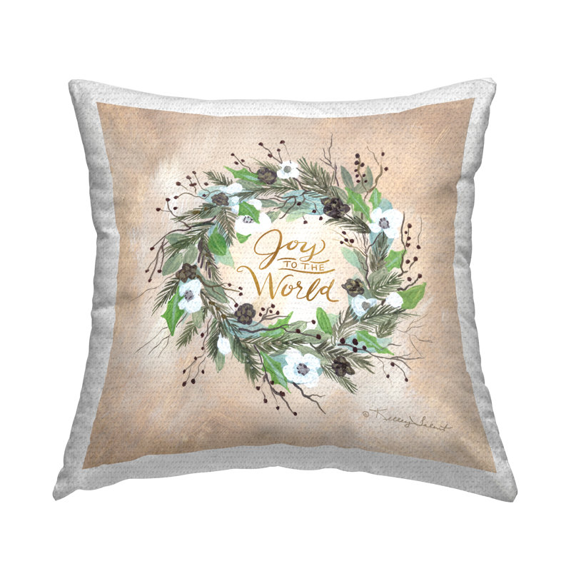 Coussin d'extérieur Joy To The World
