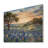 Blue Bonnets Sunset - Blue Bonnets Wood Wall Art On Natural Pine Wood-616717759
