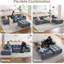 Canapé modulaire modulaire Boucle | 9 places en forme de U | Canapé confortable avec repose-pieds Cloud-599089656-599089657