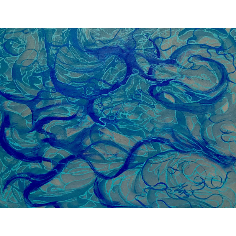 Confusion 03 par Alicia Lopez, H 25,25 po x l 31,25 po x P 0,875 po