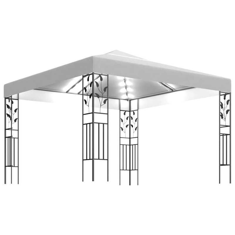 Odebolt 3m x 3m Steel Pop Up Gazebo, White