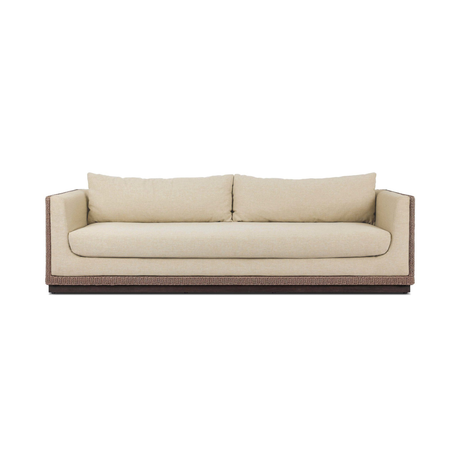 Madeleine 96" Teak Patio Sofa