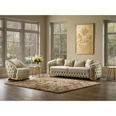 Lanet 3 - Piece Living Room Set by Rosdorf Park