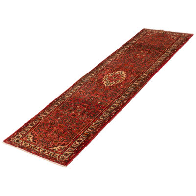 Dera One-of-a-Kind Runner 2'10" X 9'10" 1990s Runner Wool Area Rug