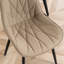 Chaise d'appoint rembourrée en similicuir Chardee-563054723