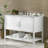Caitline 48" W Modern Shaker Soft Close Doors Vanity Cabinet with Open Storage Shelf