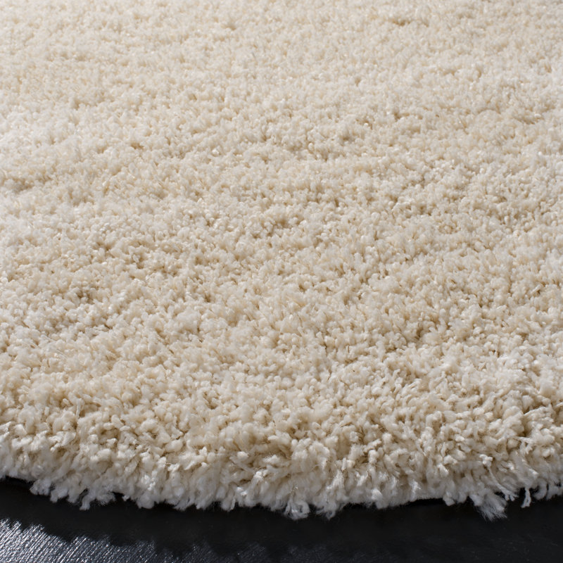Schaeffer Solid Colour Natural Fibers Area Rug, Rectangle 61 x 91 cm