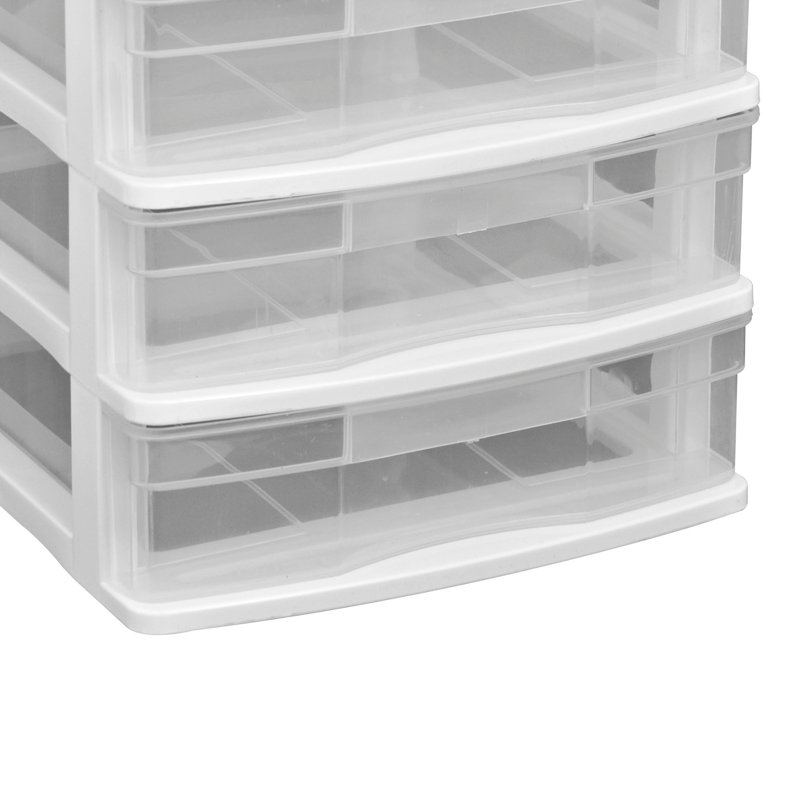 4 Drawer Storage Drawer